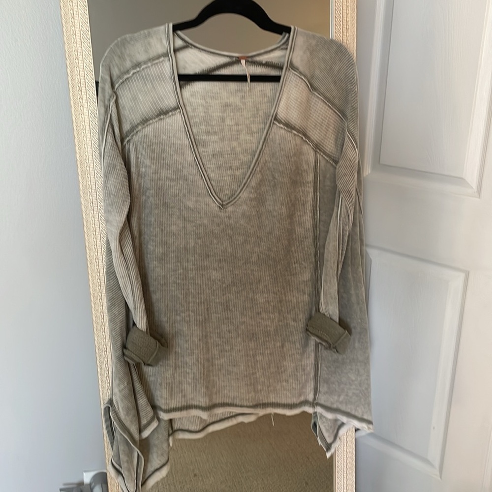 Sage Green Free People Tunic